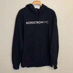 District Nordstrom NYC Black Hoodie Sweatshirt